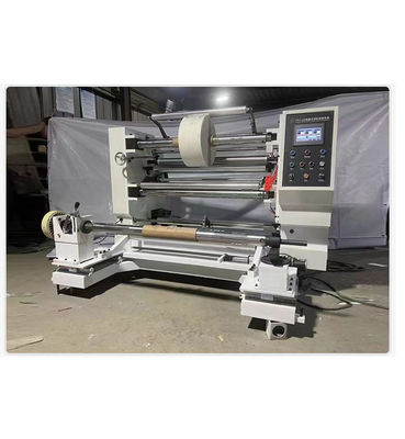 Verticale snijmachine van 600 mm Jumbo-rol snijmachine voor verpakkingsfilm