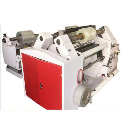 1100 Heavy Duty Hydraulische ontladingsrek Aluminiumfolie koperplaat papier snij- en terugspoelmachine