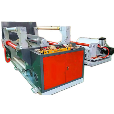 7 inch touchscreen aluminium folie oppervlak krul snijmachine voor hoge snelheid snijden 200-350m/min