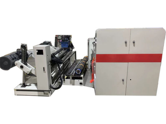 1200 mm OD papier snijmachine Aluminium folie terugwikkelmachine 50HZ 380V