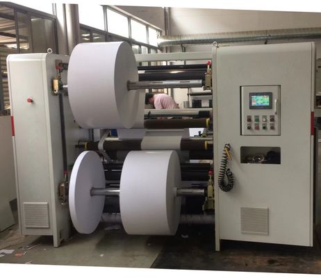 Machines voor het snijden en terugspoelen van koperplaatpapier met een snelheid van 350 m/min
