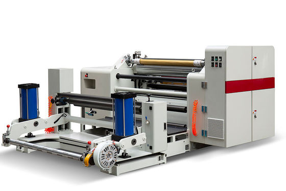 Voltooide rollen 600 mm High Speed Slitting Machine Automatische aluminiumfolie wikkeling machine