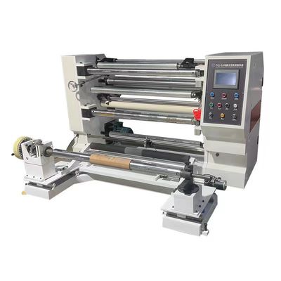 Handmatige OPP Stretch Film Slitting Machine Label Slitter Rewinder 0 - 200m/min