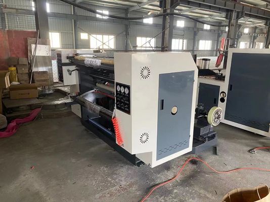 460 mm Verticale snijmachine en terugspoelmachine Papierrol snijmachine 50 mm