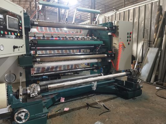 PLC-besturing Verticale snijmachine Coating Paper Slitter Rewinder Machine 0 - 200m/Min