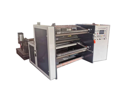 200m/min 30mm horizontale snijmachine longitudinale snijmachine kraft papier slitter rewinder machine