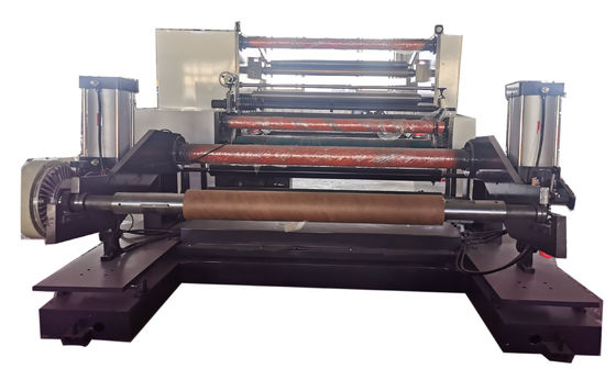 PLC Volledig automatische spanningsregeling coating papier horizontale snijmachine