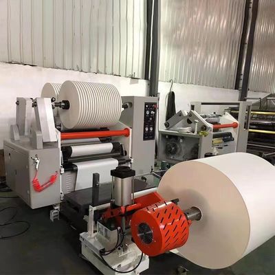 Papier Aluminiumfolie Koperfolie Oppervlak Curl Slitting Machine