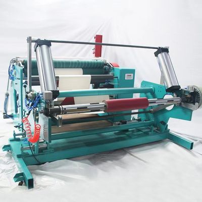 PLC Control Gift Rewinding And Slitting Machine Papierrol Slitter Rewinder 600mm