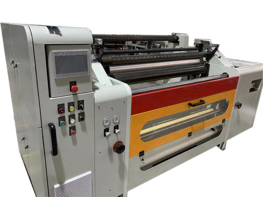 600 mm Aluminiumfolie Rewinder Volledig automatische thermische papier snijmachine 350m/min