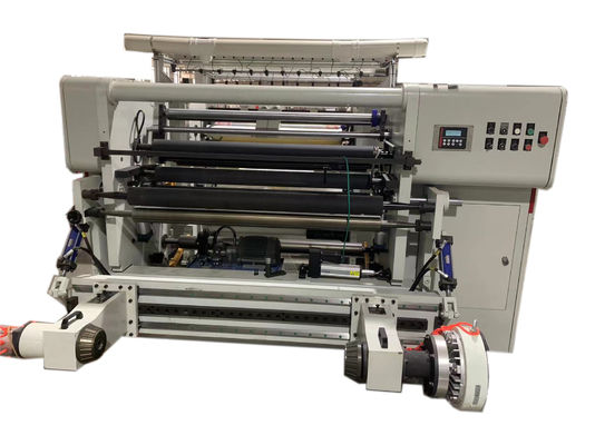High Precision High Speed Slitting Machine Plastic Film Slitter 1200 kg Moederrol
