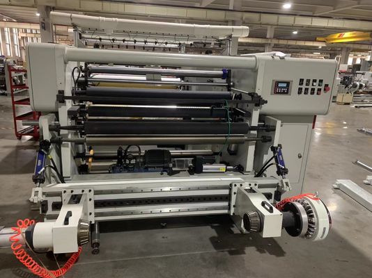 350 m/min OPP CPP Printing Film Jumbo Paper Roll Slitter Rewinder Nonwoven Fabric Slitting Rewinding Machine