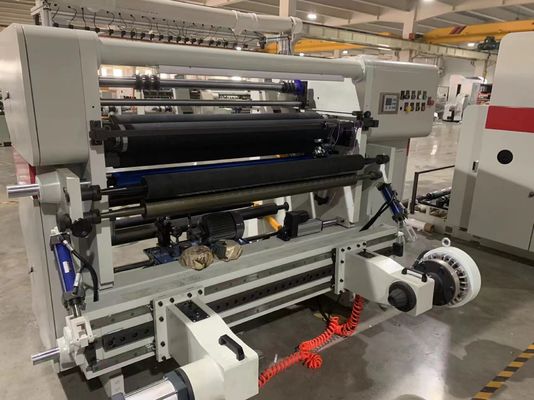 PE dunne film aluminium folie Rewinding Machine Tape Slitter Rewinder 1200KG Max