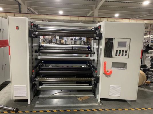 Maximale diameter moederrol 1400 mm High Speed Kraft Paper Slitting Machine Min Breedte Afgeronde rol 30 mm
