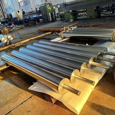 Corrosiebestendige staalrollers naadloze werking zware verpakkingsmachineonderdelen