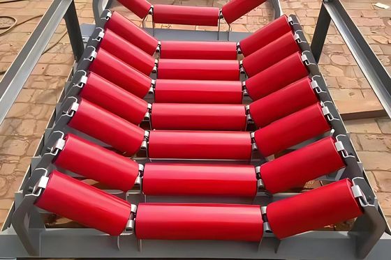 Fabrikant Op maat gemaakte verwerking Concave Convex Polyurethane Rubber Rollers