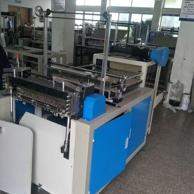 Ondersluiting, warmtsluiting, koudsnijmachine voor het maken van plastic zakjes voor supermarkten, platte zakjes