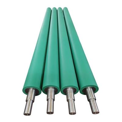 Flexografische drukmachine polyurethaan rubberrol, grafische drukmachine industriële rubberrol, siliconen rubberrol, verpakkingsmachine rubberrol, rubberrol